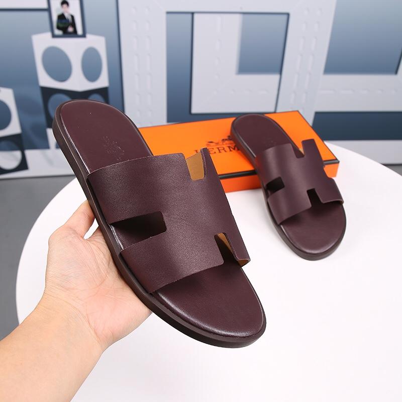 Hermes 1200114 Fashion Leather man Shoes 163